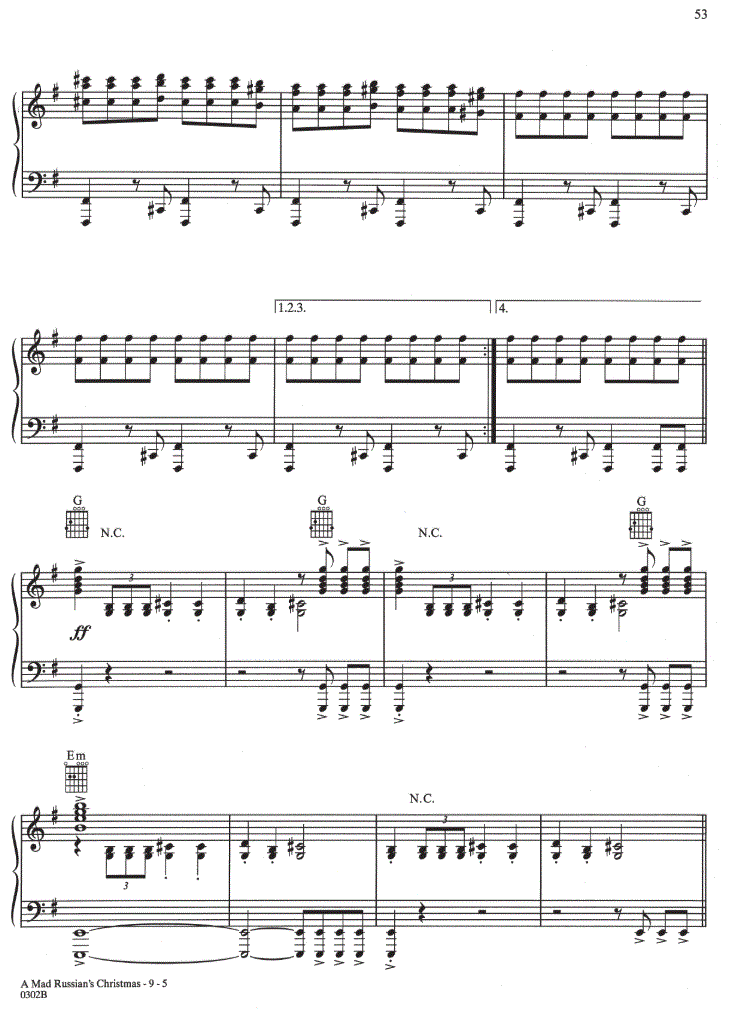 Sheet Music